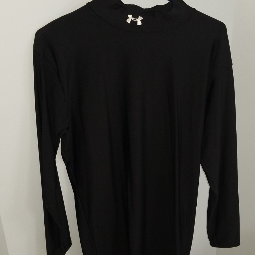 Under Armour men's HeatGear mock long sleeve shirt